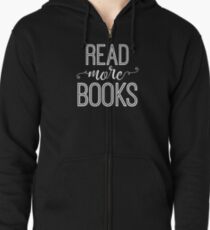 Read More Books Zipped Hoodie