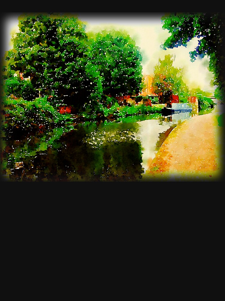 Along the canal...Nottingham in Watercolor by douglasewelch