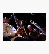 Joshua Redman and Reuben Rogers Photographic Print