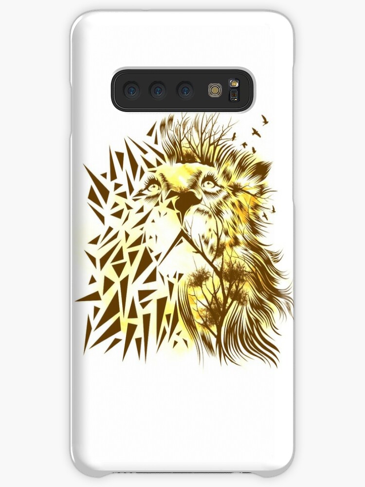 Lion Cross Christian Samsung S10 Case