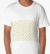 A lot of cooked spiral pasta pattern Long T-Shirt