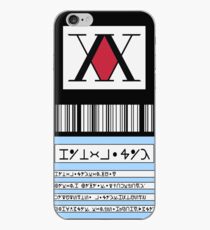 Hunter x Hunter License iPhone Case
