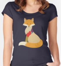 Hello Red Fox Women's Fitted Scoop T-Shirt