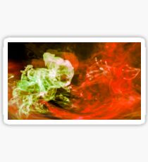 Fluid Dynamics 23 - Born of Fire Sticker