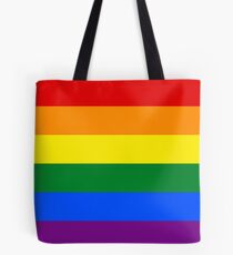 Pride rainbow flag Tote Bag