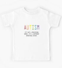 Autism. A Different Operating System Kids Tee