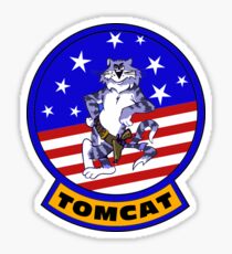 Grumman F-14 Tomcat Flight Insignia Sticker