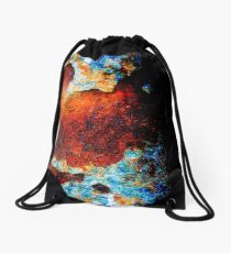 Rusty Metal Drawstring Bag