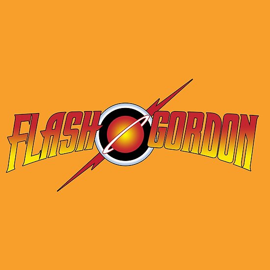 "Flash Gordon Logo" Poster by WonkyRobot Redbubble