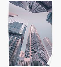 Downtown Hongkong Poster
