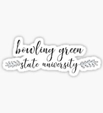 Bowling Green State University | Style Q1 Sticker