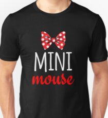 Mini Mouse Polka Dot Bow Unisex T-Shirt