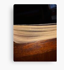 Book cover Canvas Print