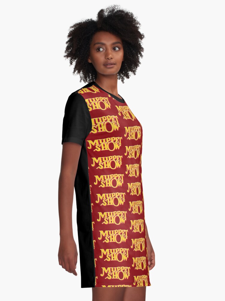 The Muppet Show Logo Graphic T Shirt Dress By Unconart Redbubble