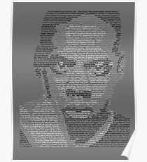 Jay-Z Lyric Portrait Poster