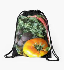 Yellow Giant Drawstring Bag
