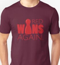 Red Wins Again Unisex T-Shirt