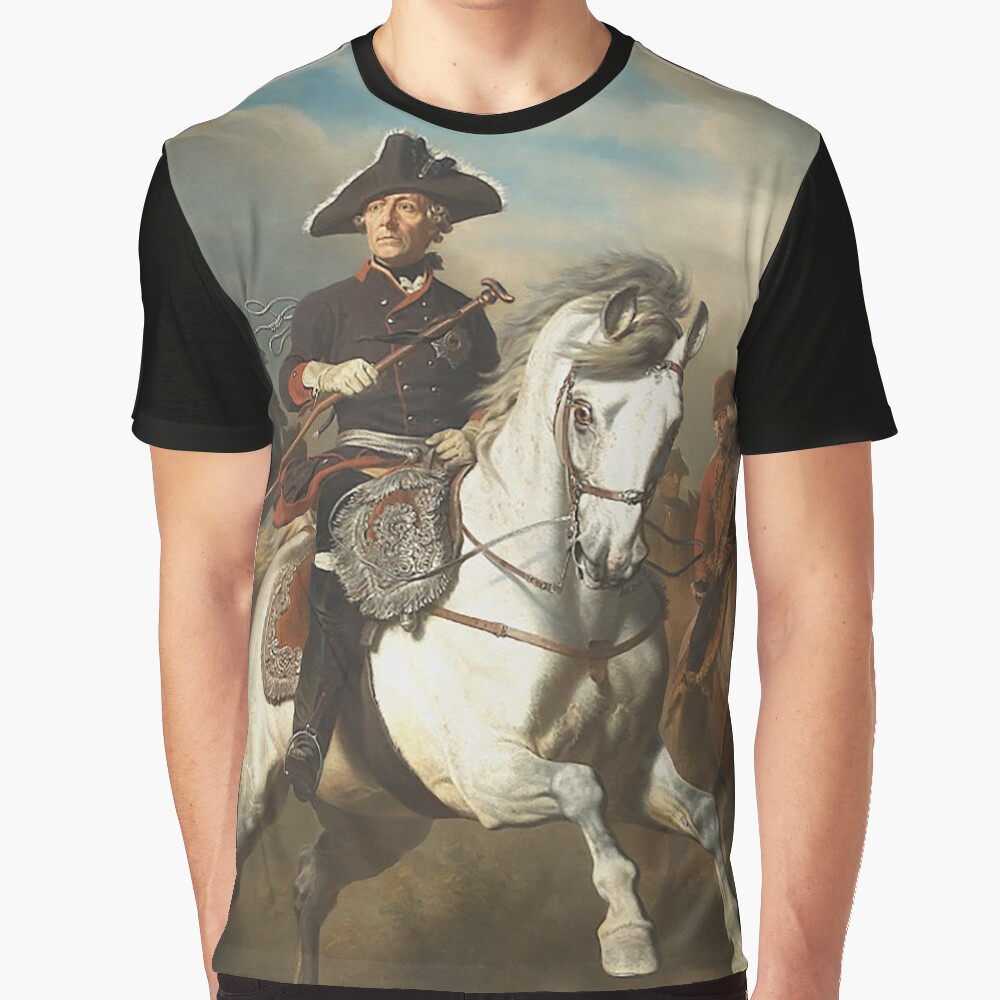 Frederick the Great with his Generals Graphic T-Shirt