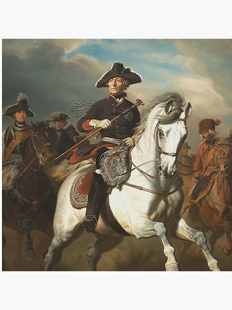 Frederick the Great with his Generals by edsimoneit
