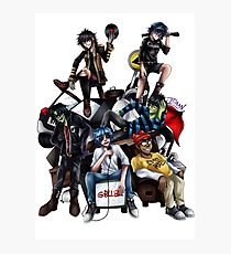 Gorillaz Photographic Print