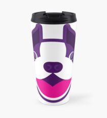 Happy Puppy Face Travel Mug
