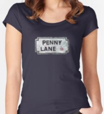 penny lane Women's Fitted Scoop T-Shirt