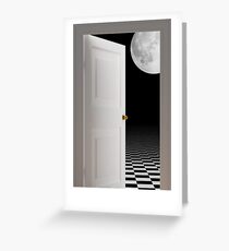 Open door Greeting Card