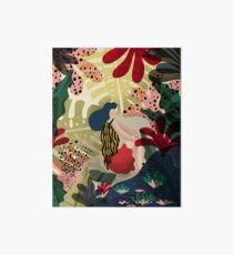 Relaxed In Jungle Art Board