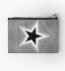 Gray Kaleidoscope Art 26 Studio Pouch