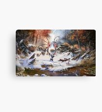 A Thunderous Howl Canvas Print