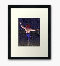Walking A Tightrope Framed Print