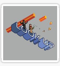 Look Up Sticker