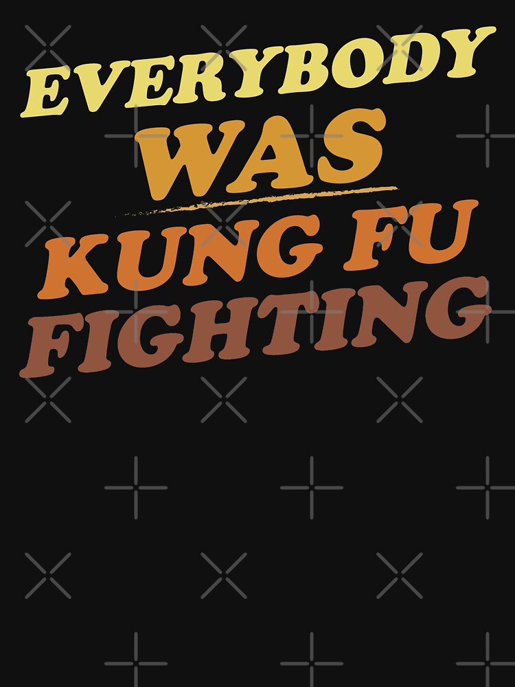 "Everybody WAS Kung Fu Fighting" T-shirt by TheFlying6 | Redbubble