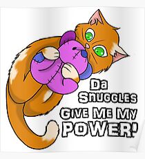 Kitty Power Snuggle Poster