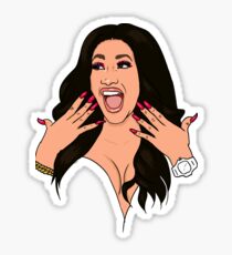 Cardi B Sticker