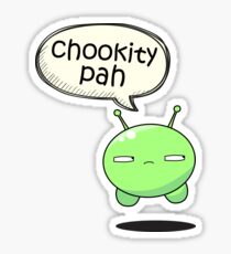 chookity pah Sticker