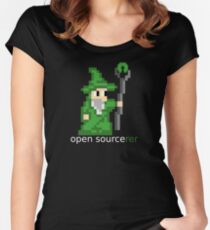 Open Sourcerer Women's Fitted Scoop T-Shirt