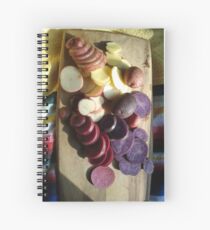 Potato Rainbow Spiral Notebook