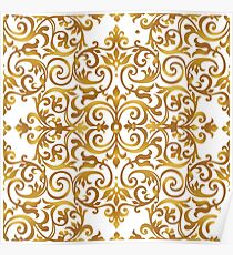 Golden Decor Poster