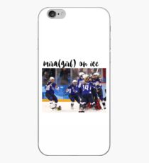 Mira(girl) on ice iPhone Case
