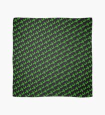 Hot Wife Secrets: Hot Wife Motif - green on black Scarf