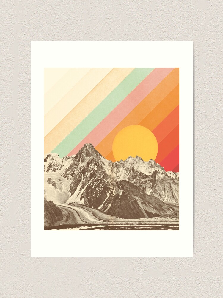 Alternate view of Mountainscape #1 Art Print