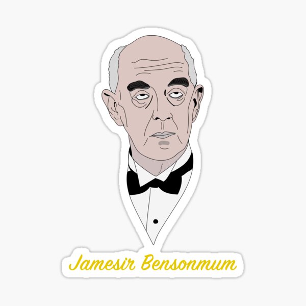 Murder By Death - Jamesir Bensonmum Sticker