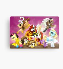 My Little Pony X-Women Metal Print
