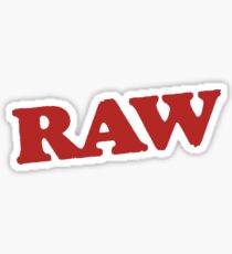 Pegatina RAW logo - Stoner Stickers