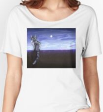 A Cat on the Fence Women's Relaxed Fit T-Shirt