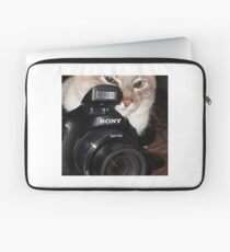 Camera Cat Laptop Sleeve