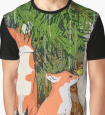 A quiet rainy day in the forest Graphic T-Shirt