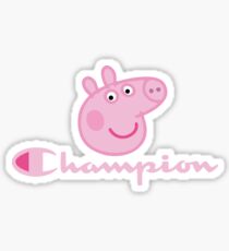 CHAMPION - Peppa Pig Sticker