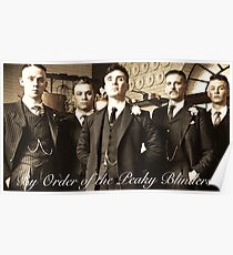 By order of the Peaky Blinders... Poster
